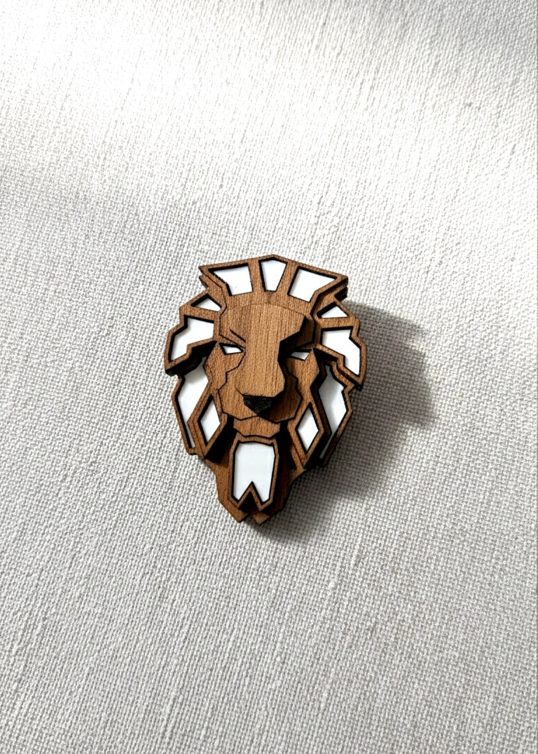 Leo Brooch - Lapel Pin